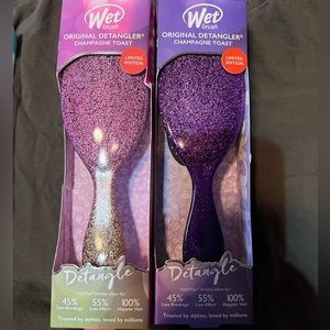 - Wet Brush Champagne Toast Limited Edition-Purple only available(1)